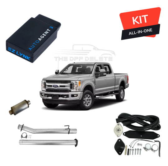 Full DEF Delete Kit w/ EZ Lynk Auto Agent 3 | Ford Powerstroke 6.7L | 2020-2022