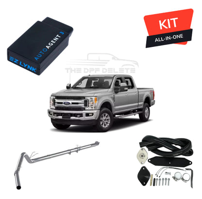 Full DEF Delete Kit w/ EZ Lynk Auto Agent 3 | Ford Powerstroke 6.7L | 2020-2022